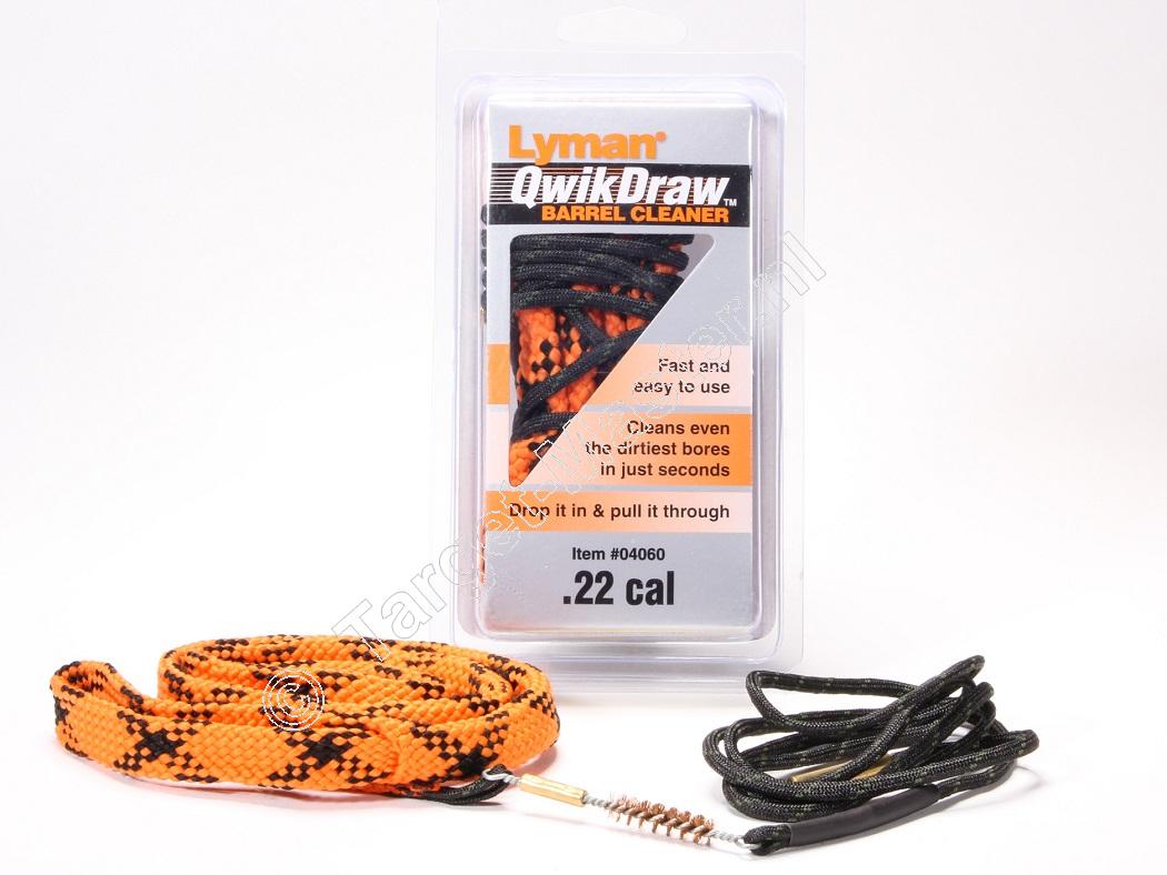Lyman QWIKDRAW BORE CLEANER Barrel Cleaning Rope caliber .22 - NO LONGER AVAILABLE